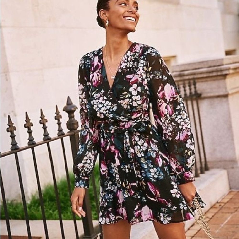Express Floral Dress